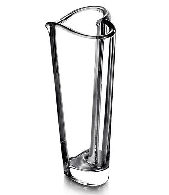 Orrefors Heart Bud Crystal Vase