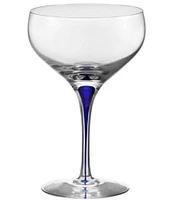 Orrefors Intermezzo Blue Coupe Glass