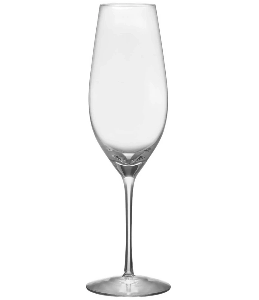 Orrefors Merlot Champagne Glass, Set of 2