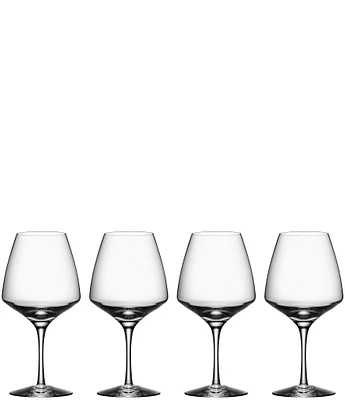 Orrefors Pulse Crystal Wine Glass, Set of 4