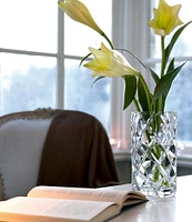 Orrefors Sofiero Cylinder Crystal Vase