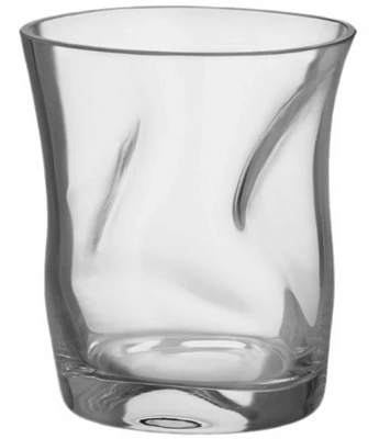 Orrefors Squeeze Crystal Tulip Vase