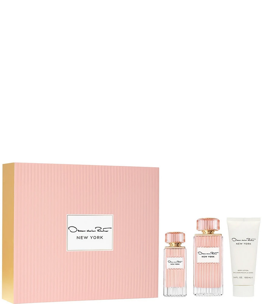 Oscar de la Renta New York Eau de Parfum 3-Piece Gift Set