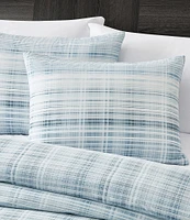 Oscar/Oliver Pascal Mini-Plaid Reversible Comforter Mini Set