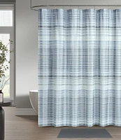 Oscar/Oliver Pascal Mini-Plaid Shower Curtain