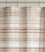 Oscar/Oliver Pascal Mini-Plaid Shower Curtain