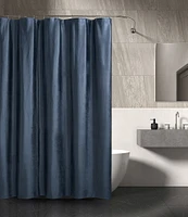 Oscar/Oliver Valencia Embossed Velvet Shower Curtain