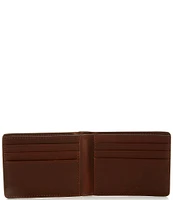 Other Brands Slim Bifold Leather Navigator Wallet