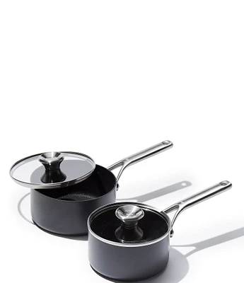 OXO Ceramic Professional Non-Stick 4-Piece Saucepan Set