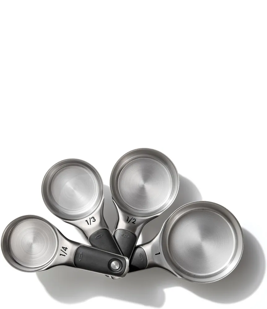 OXO Good Grips 4-Piece Stainless Steel Measuring Cup Set