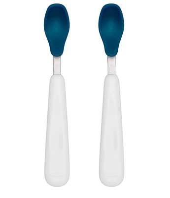 OXO Tot Feeding Spoon Set with Soft Silicone