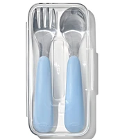 OXO Tot On-The-Go Fork & Spoon Set