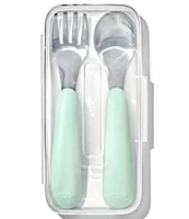 OXO Tot On-The-Go Fork & Spoon Set