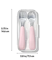 OXO Tot On-The-Go Fork & Spoon Set