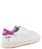 P448 John Goblin Leather Lace-Up Sneakers