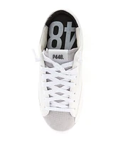 P448 John Pixel Leather Lace-Up Sneakers