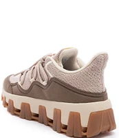 P448 X Vibram Monalea Mixed Media Lace-Up Sneakers