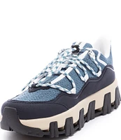 P448 X Vibram Monalea Mixed Media Lace-Up Sneakers