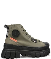 Palladium Women's Revolt Hi TX Vegan Chunky Platform Lug Sole Boots