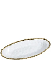 Pampa Bay Salerno Porcelain Oval Serving Tray