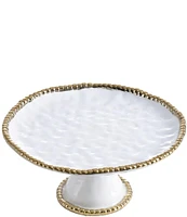 Pampa Bay Salerno Porcelain Round Cake Stand