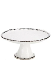 Pampa Bay Salerno Porcelain Round Cake Stand