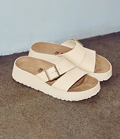 Papillio by Birkenstock Almina Leather Platform Sandals