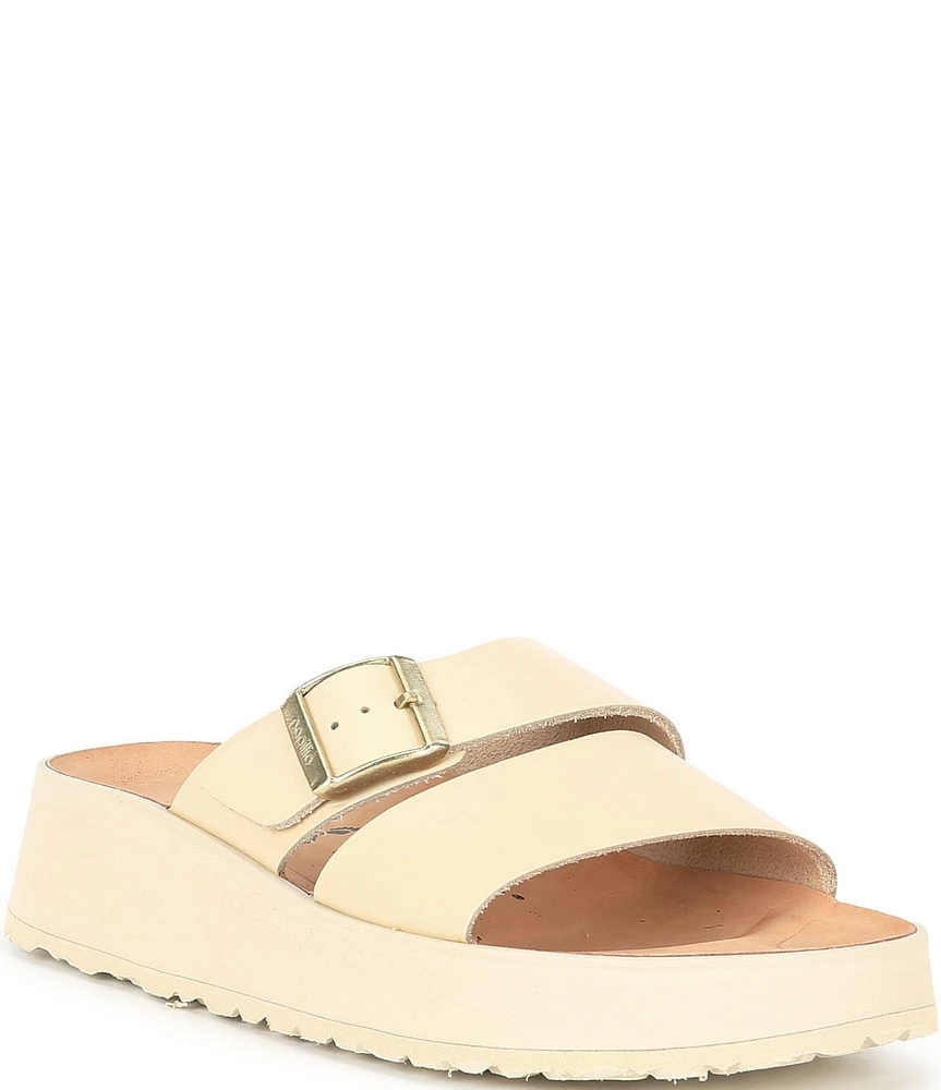 Papillio by Birkenstock Almina Leather Platform Sandals