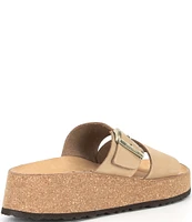 Papillio by Birkenstock Almina Nubuck Leather Platform Sandals