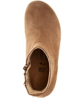 Papillio by Birkenstock Ebba Suede Cork Wedge Booties