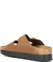 Papillio by Birkenstock Women's Arizona Suede Nubuck Platform Sandals