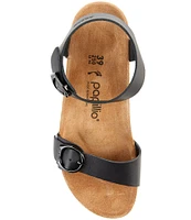 Papillio by Birkenstock Women's Soley Leather Platform Wedges