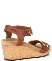 Papillio by Birkenstock Women's Soley Leather Platform Wedges