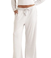 Papinelle Feather Soft Henley & Wide Leg Lounge Set