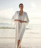 Papinelle Selena Washable Silk Maxi Robe