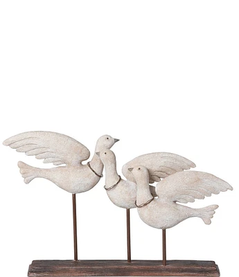 Park Hill Dove Mantlepiece