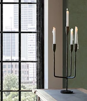 Park Hill Primitive Iron Candelabra
