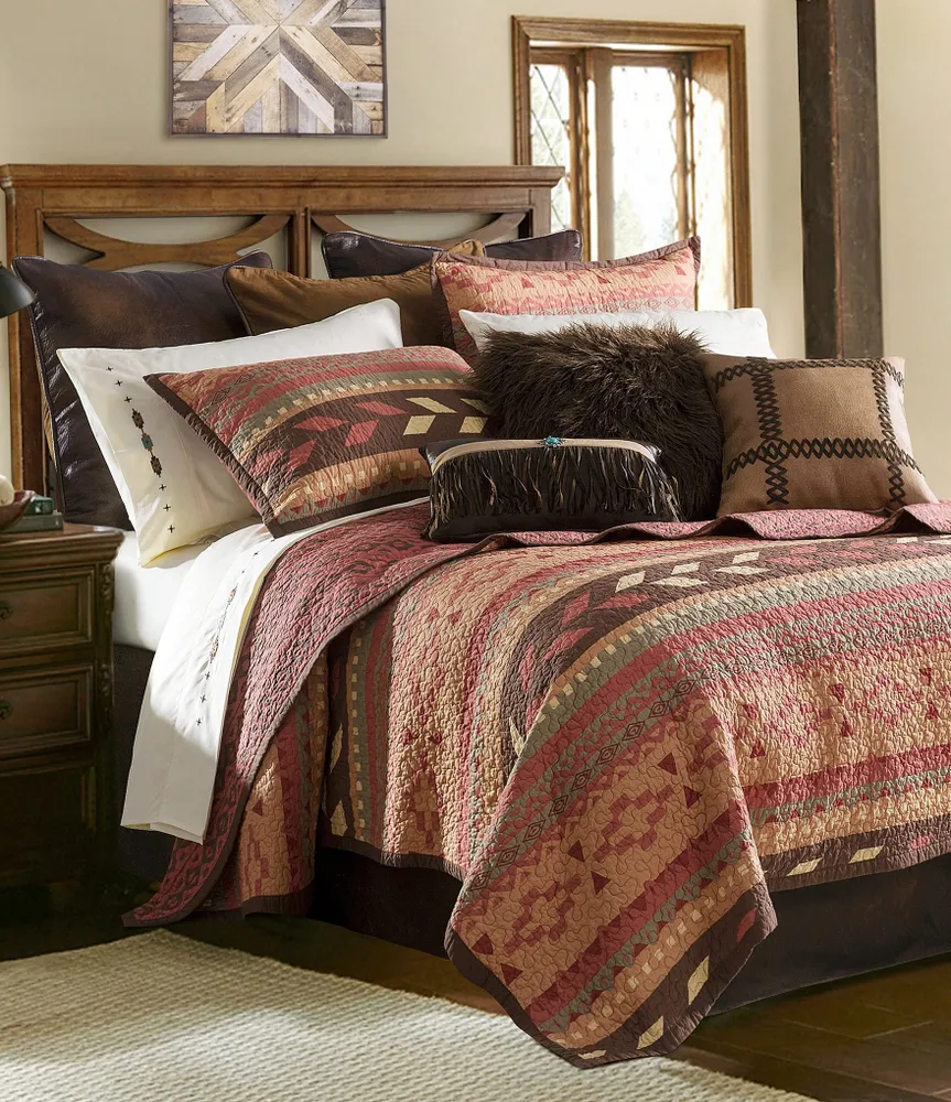 Paseo Road by HiEnd Accents Broken Arrow Reversible Southwestern Quilt Mini Set