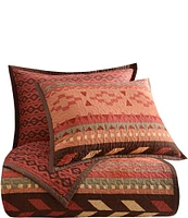 Paseo Road by HiEnd Accents Broken Arrow Reversible Southwestern Quilt Mini Set