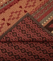 Paseo Road by HiEnd Accents Broken Arrow Reversible Southwestern Quilt Mini Set