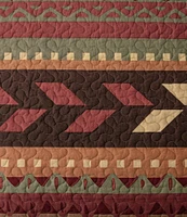 Paseo Road by HiEnd Accents Broken Arrow Reversible Southwestern Quilt Mini Set