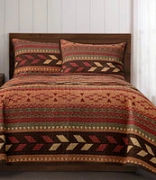 Paseo Road by HiEnd Accents Broken Arrow Reversible Southwestern Quilt Mini Set