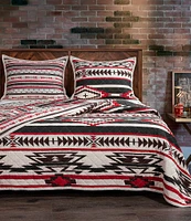 Paseo Road by HiEnd Accents Cortez Geometric Print Reversible Quilt Mini Set