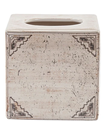 Paseo Road by HiEnd Accents Dakota Ceramic Tissue Box Cover