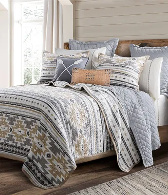 Paseo Road by HiEnd Accents Desert Sage Southwestern Reversible Quilt Mini Set