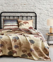 Paseo Road by HiEnd Accents Home on the Range Reversible Quilt Mini Set