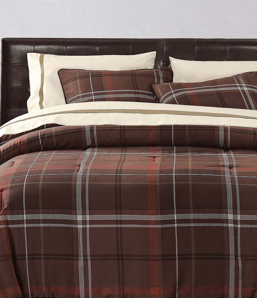 Paseo Road by HiEnd Accents Jackson Plaid Duvet Cover Mini Set