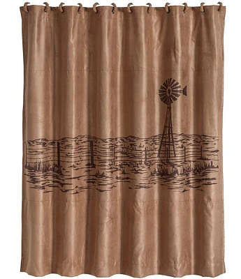 Paseo Road by HiEnd Accents Jasper Landscape Shower Curtain