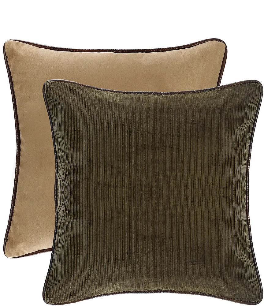 Paseo Road by HiEnd Accents Lodge Plush Reversible Euro Sham