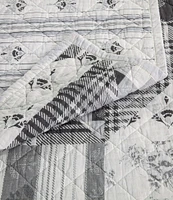 Paseo Road by HiEnd Accents Patchwork Prairie Reversible Quilt Mini Set